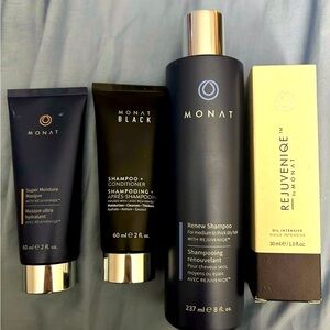 Monat hair items!